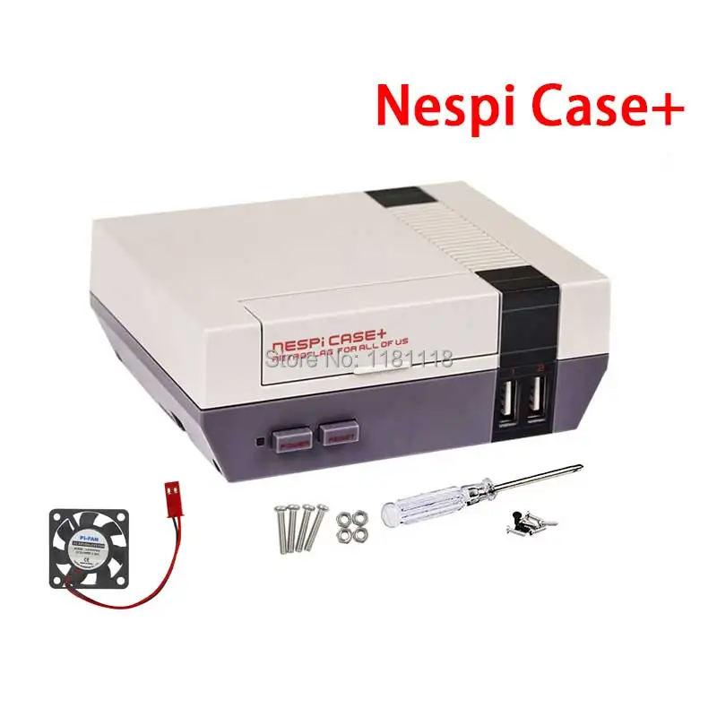 Чехол для Raspberry Pi game Nespi + Ретро Флаг PI 3B с геймпадом|Демонстрационные стенды| |