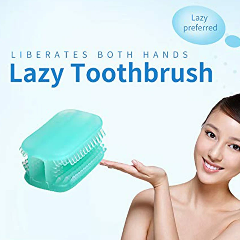 Chewing Automatic Toothbrush Head-360 Degree Cleaning Silicone For Adults-Automatically Spit Bubble-Birthday & Vale | Бытовая
