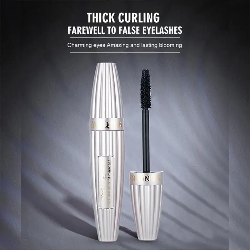 Черная тушь для ресниц водостойкая толстая Удлиняющая Тушь наращивание жидкий