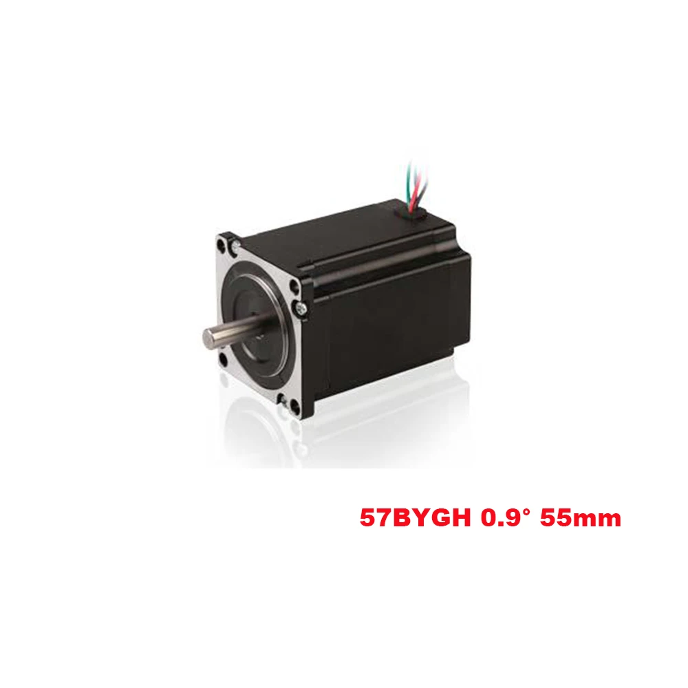 Nema 23 57BYG гибридный шаговый двигатель 0 9 градусов 4 свинца 2 фазы 55 мм 0.8N. m 2.0A для ЧПУ