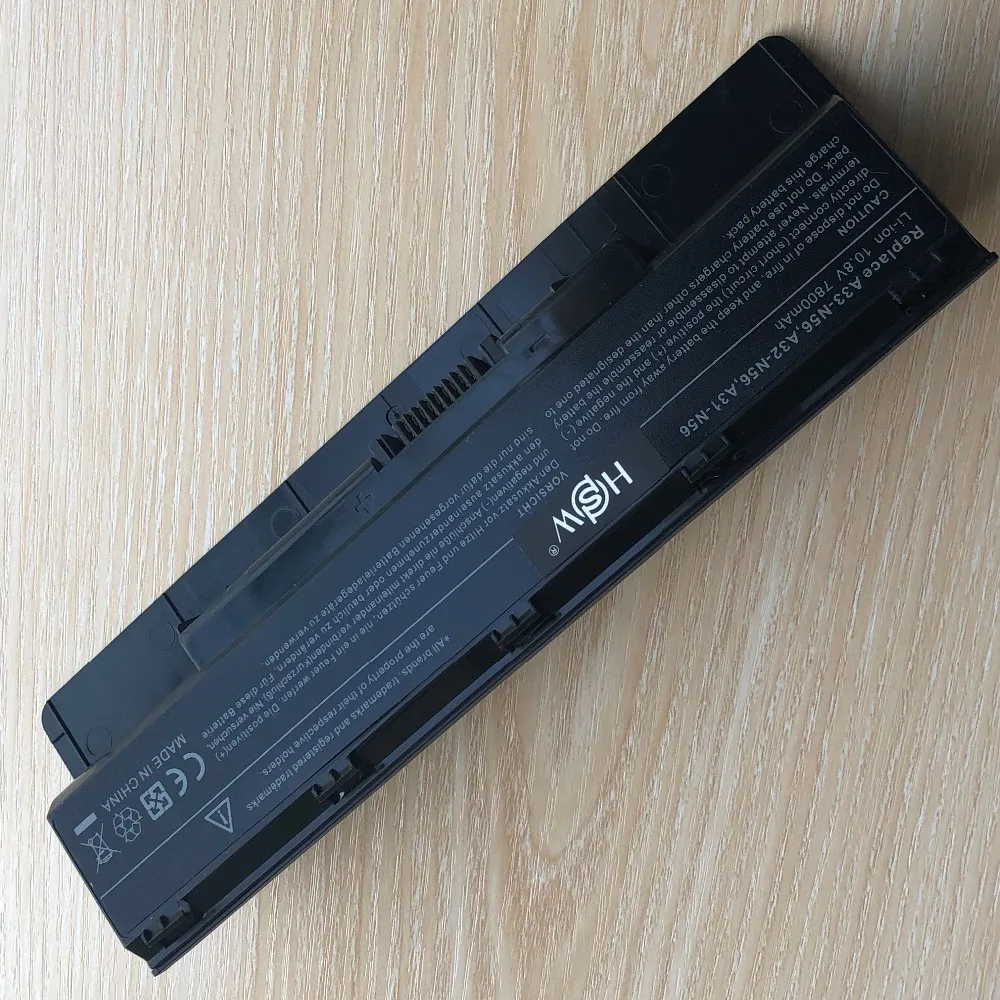 Аккумулятор HSW 9cell для ноутбука Asus N56 N56D N56DY N56J N56JK N56VM N56VV N56VZ N56JN N56JR N56V | Компьютеры и