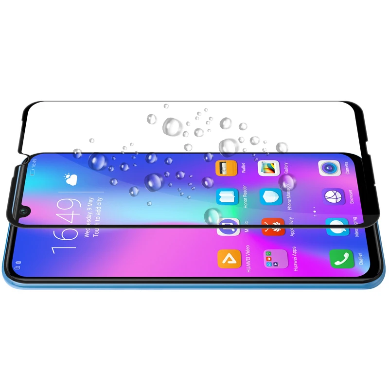 5D закаленное стекло для huawei Honor 10 Lite защитный стеклянный чехол 9 9i v9 8X 8 lite light Play
