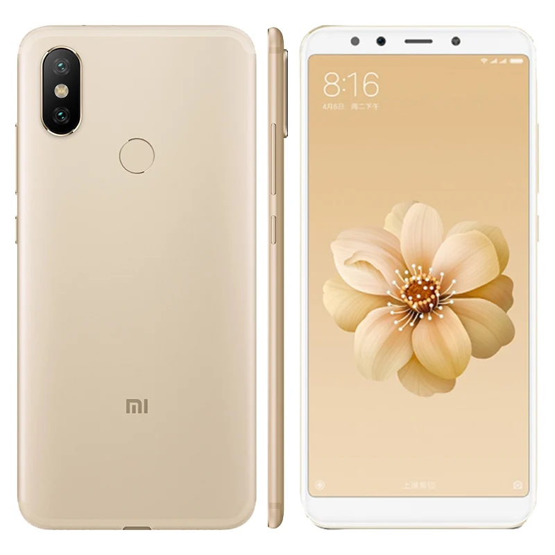 Испания со склада Xiao mi A2 4GB 32GB глобальная версия Смартфон Snapdragon 660 Восьмиядерный