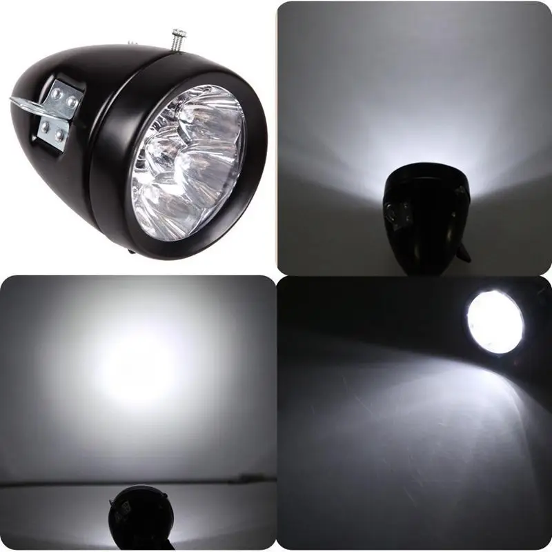 Bicycle Headlights 7Led Retro Front Lighting | Спорт и развлечения