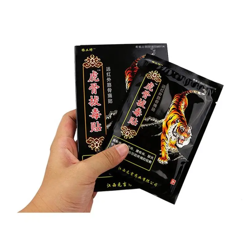 8 шт./пакет Tiger Balm Китайский трав медицинский пластырь мощный для боли в суставах