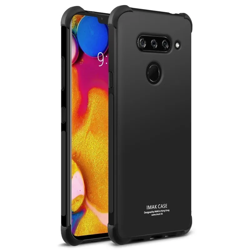 Imak уголки подушки безопасности Чехол для LG V40 чехол thinq Ударопрочный Мягкий ТПУ