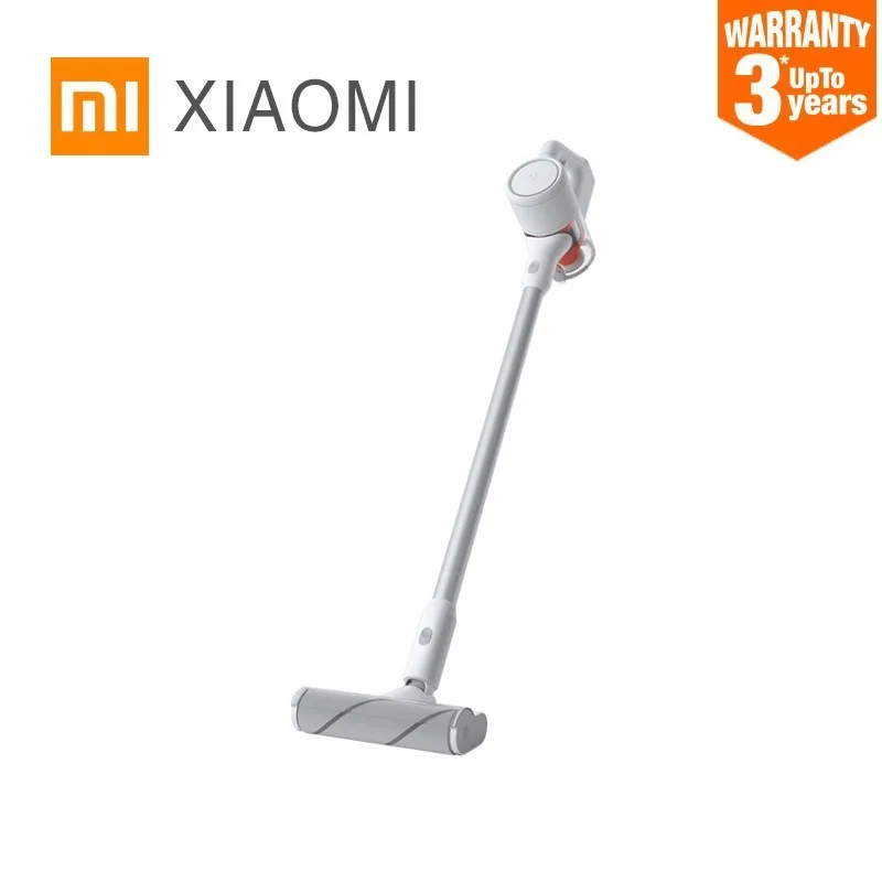 

Беспроводной пылесос Xiaomi Mi, фирменное портативное устройство для уборки дома, мощное всасывание, воздухоотвод, циклонный фильтр, пылесборн...
