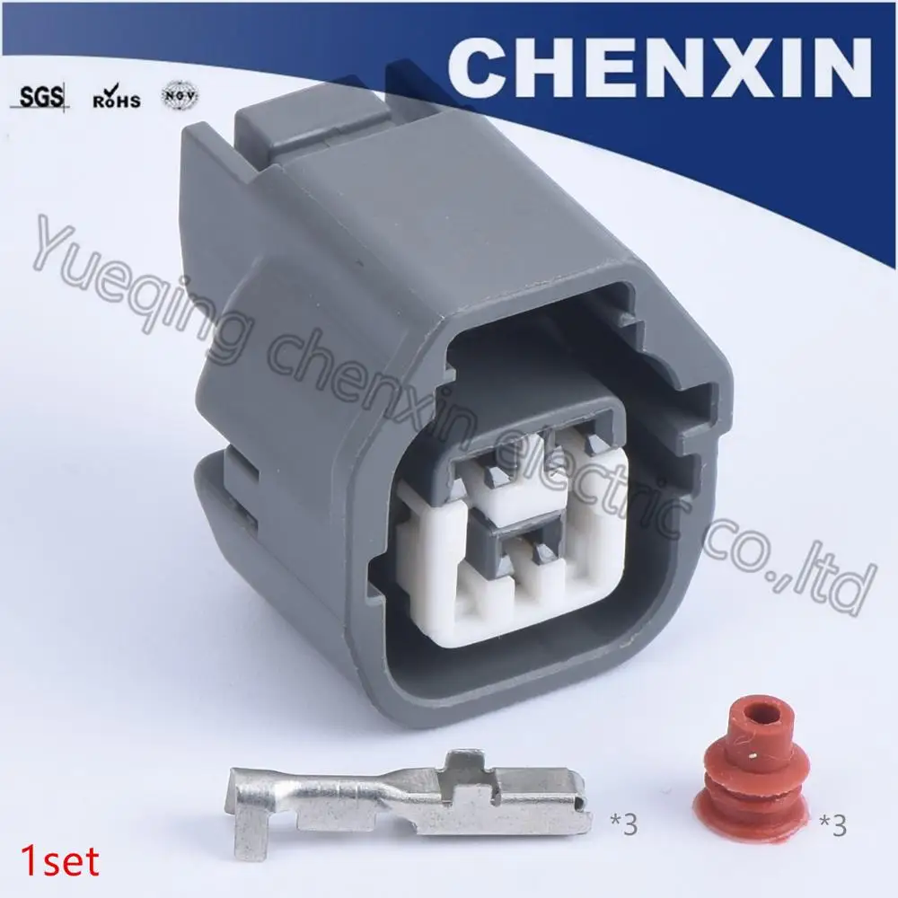 

Grey 3 pin car waterproof auto connector (2.2) female MG641362-4 IX35 hydraulic motor plug connector