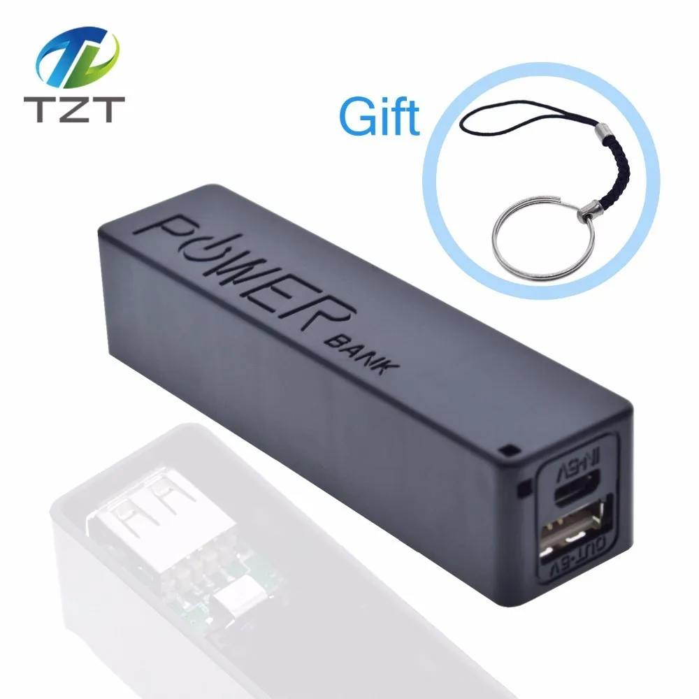 Завеса USB Мощность банк чехол Комплект 18650 Батарея Зарядное устройство DIY коробка