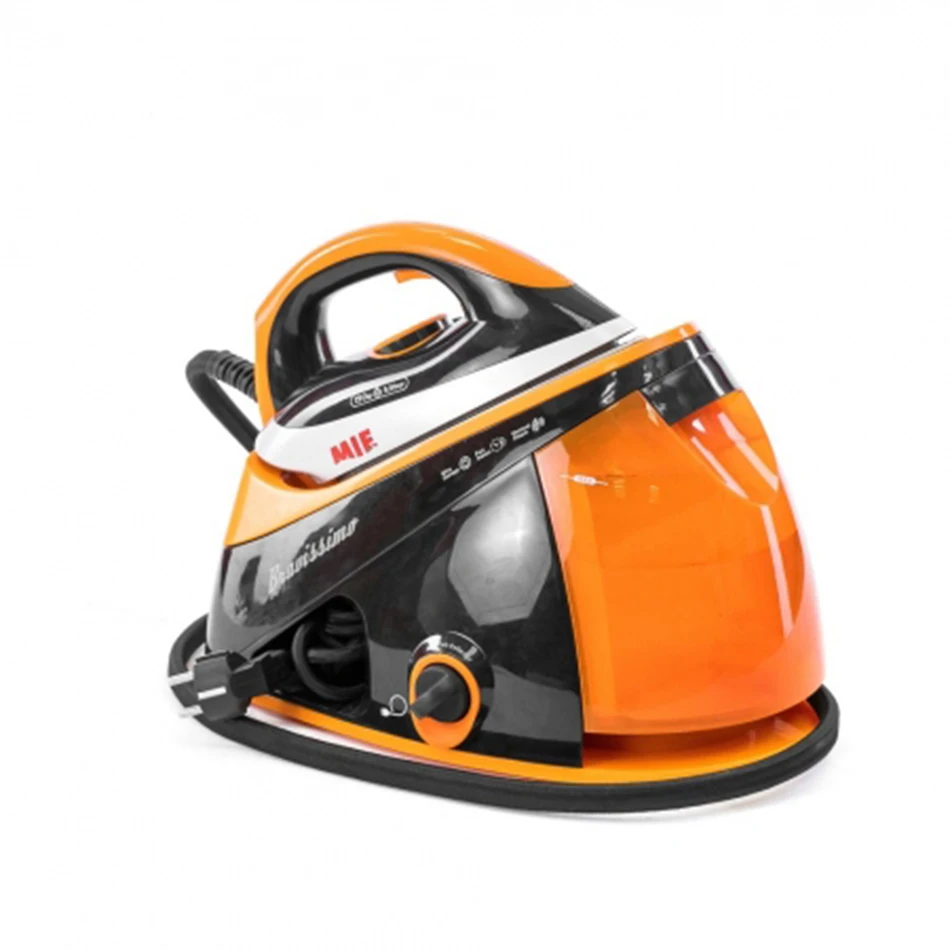 Steam iron 2200w 1.1L Fastheat Clothes ironing platform MIE Bravissimo machine Blacvk orange 1.5m hose |