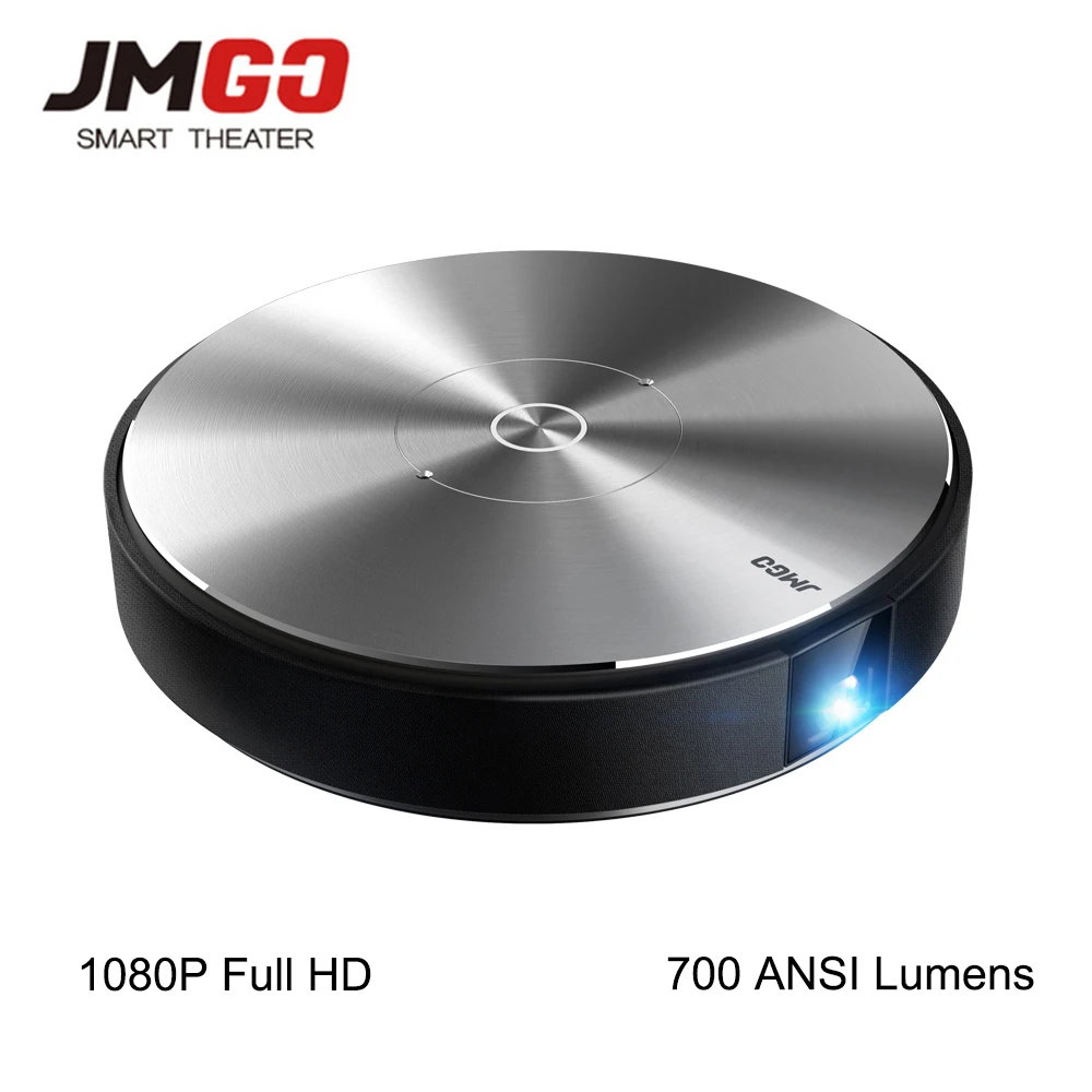JMGO N7L 1920*1080P Full HD DLP Projector 700 ANSI Lumens Beamer Android WIFI HDMI USB Support 4K Video LED TV videoprojecteur on - JMGO N7L 1920*1080P Полный HD DLP проектор 700 ANSI люменов Бимер Android WIFI HDMI USB Поддержка 4K видео LED телевизора в