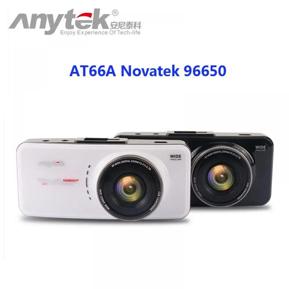 Оригинальный Anytek AT66A full HD Novatek 96650 Автомобильный видеорегистратор 170 градусов 6G