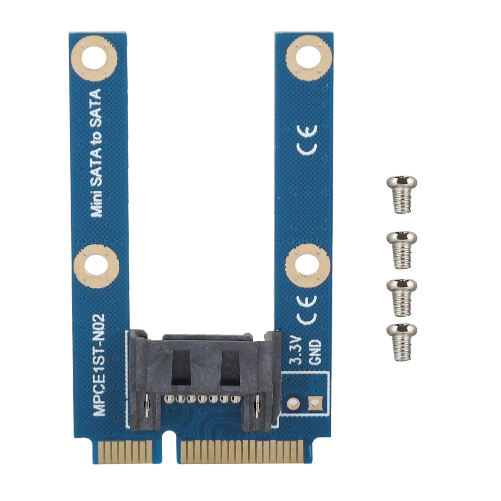 Переходная карта SATA mSATA мини адаптер на 7pin MPCIe горизонтальное расширение для MAC