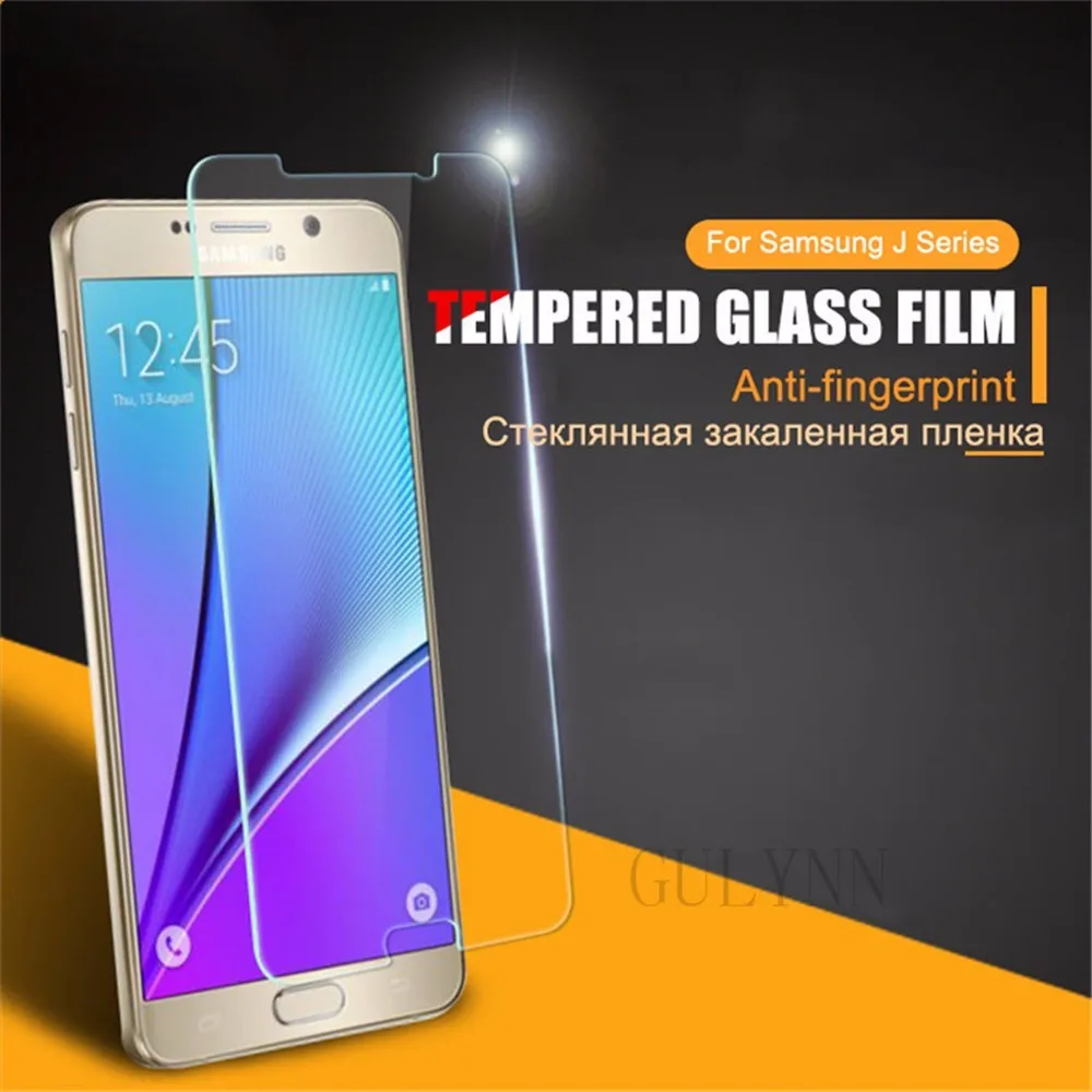 Защитная пленка для экрана закаленное стекло Samsung Galaxy S6 S7 J3 4 5 6 7 Pro Prime Plus 2017 2018 HD