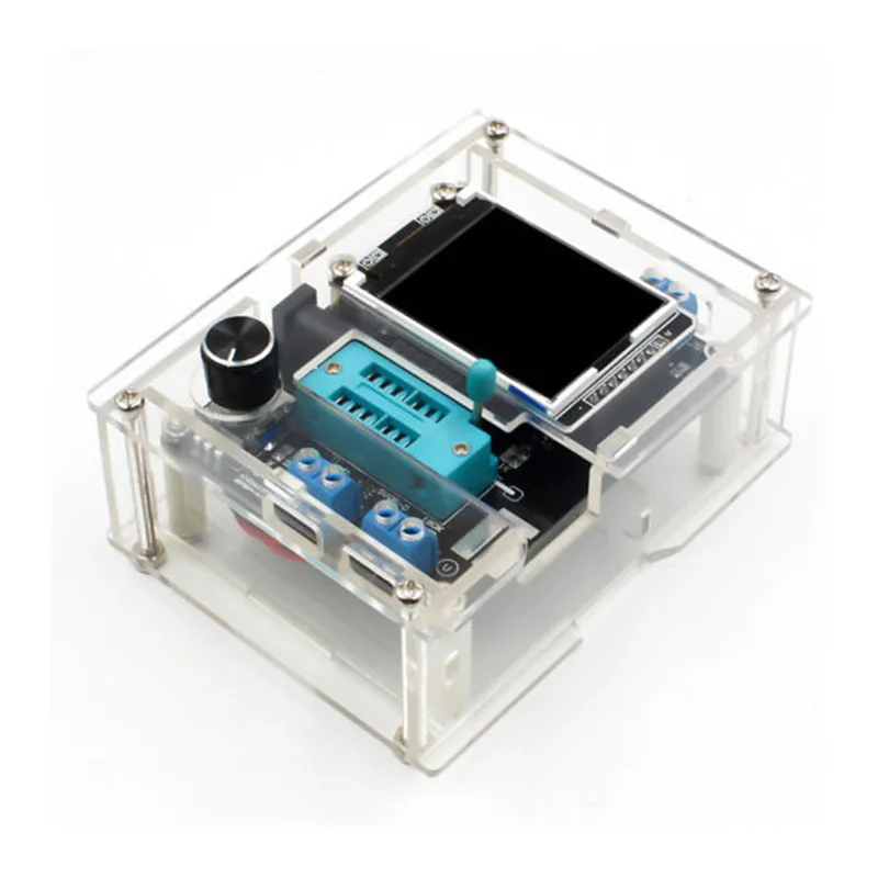 GM328 тестер транзисторов DIY Kit Полный Собранный диодный измеритель емкостного