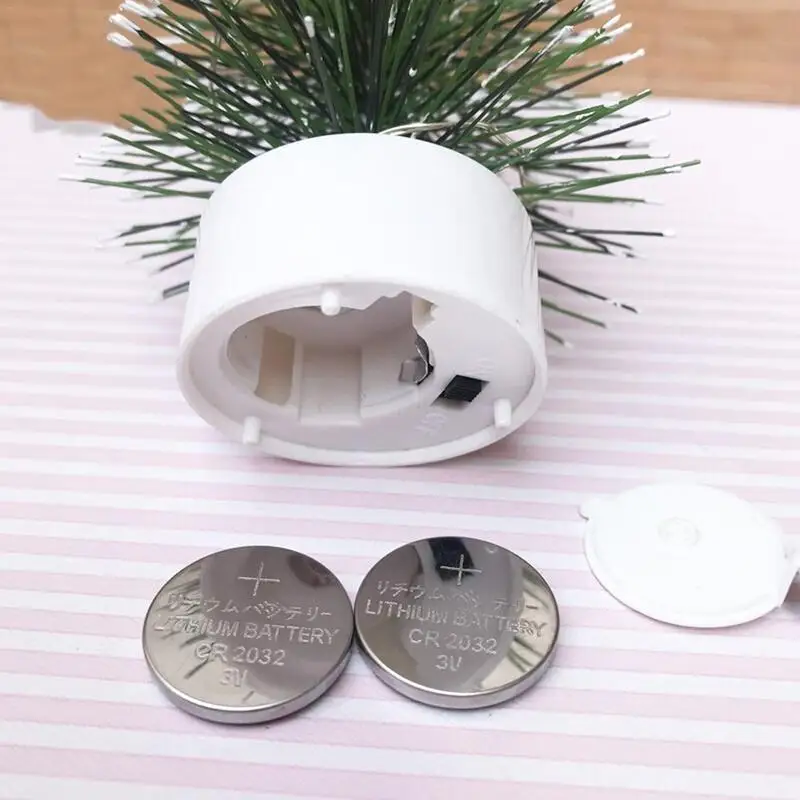 Новинка 2019 Рождественская Новогодняя мини светящаяся елка 1:12 кукольный домик