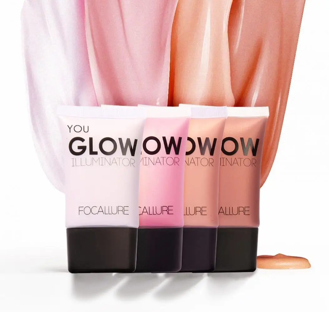 Хайлайтер светящийся жидкий FOCALLURE Illuminatore крем для тела праймер лица осветитель