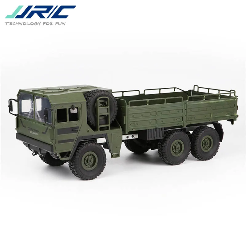 Радиоуправляемый автомобиль JJR/C JJRC Q64 1/16 2 4G 6WD военный внедорожный гусеничный RTR