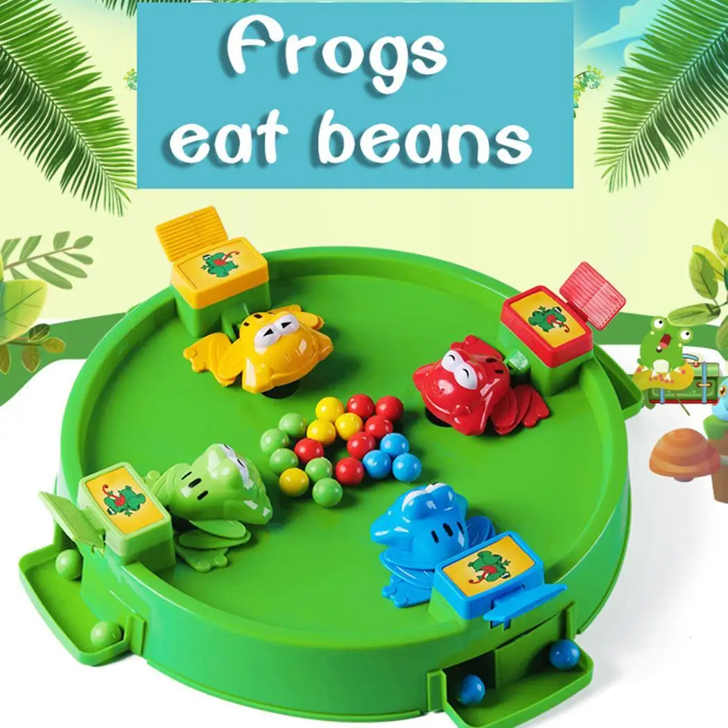 Новинка Голодные лягушки Продовольственная игра Bean Board Повседневная 3-4 старше 4