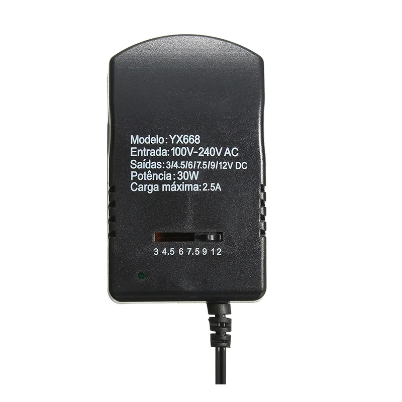 Адаптер переменного тока CLAITE DC12V 2.5A 30 Вт адаптер питания с регулируемым