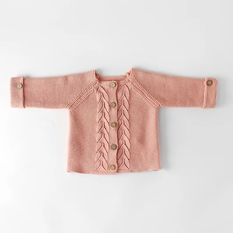 

Spring And Autumn Season Baby Boy Baby Suit Leaf Knitting Loose Coat And Wool Kazakhstan Clothing