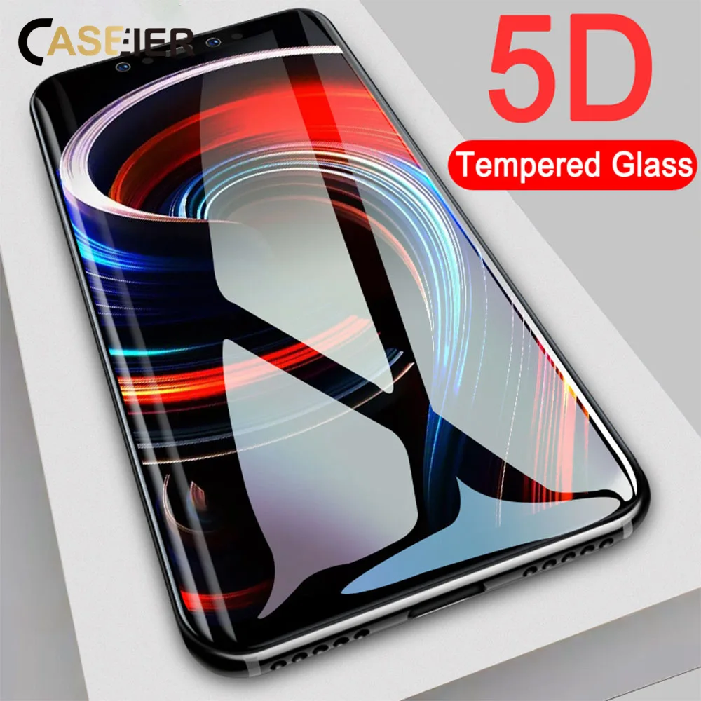 CASEIER полное покрытие закаленное стекло для Xiaomi Redmi 5 Plus Note 4X Защита экрана Max3 Mi 8 6X