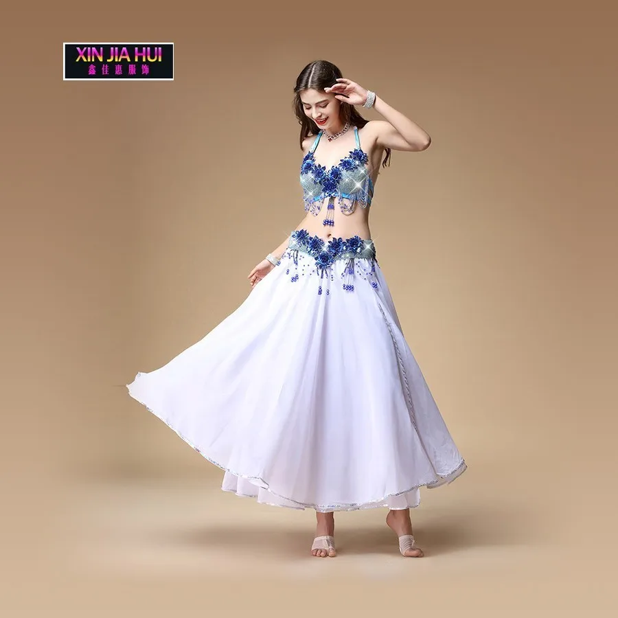 Indian Sexy Belly Dance Suit Serve Adult Woman New Pattern East Performance Clothing Moda Mujer Bellydance Costume | Тематическая