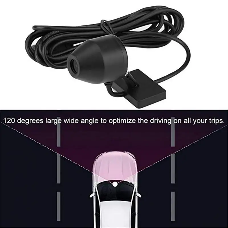 Автомобильная камера Автомобильный видеорегистратор USB DVR фронтальная для Android dvd
