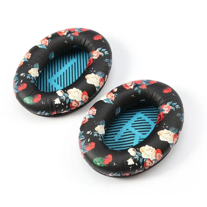 1 пара сменных кожаных подушечек для наушников L/R подушечки Bose Quietcomfort 2 QC2 QC15 QC25 AE2