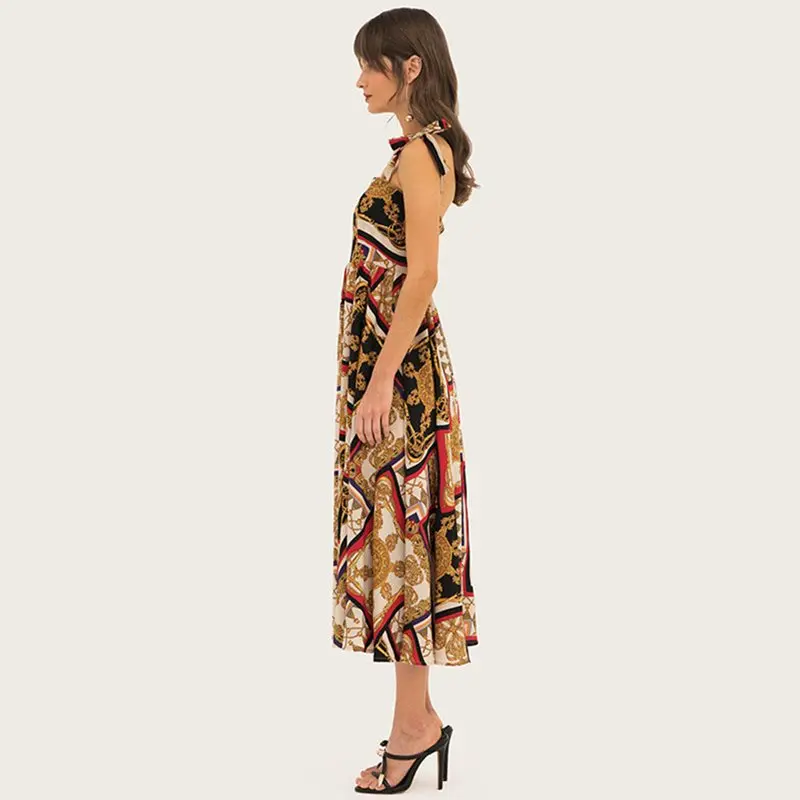 Милые платья элегантные сексуальные пляжные Boho желтые OL женские повседневные на