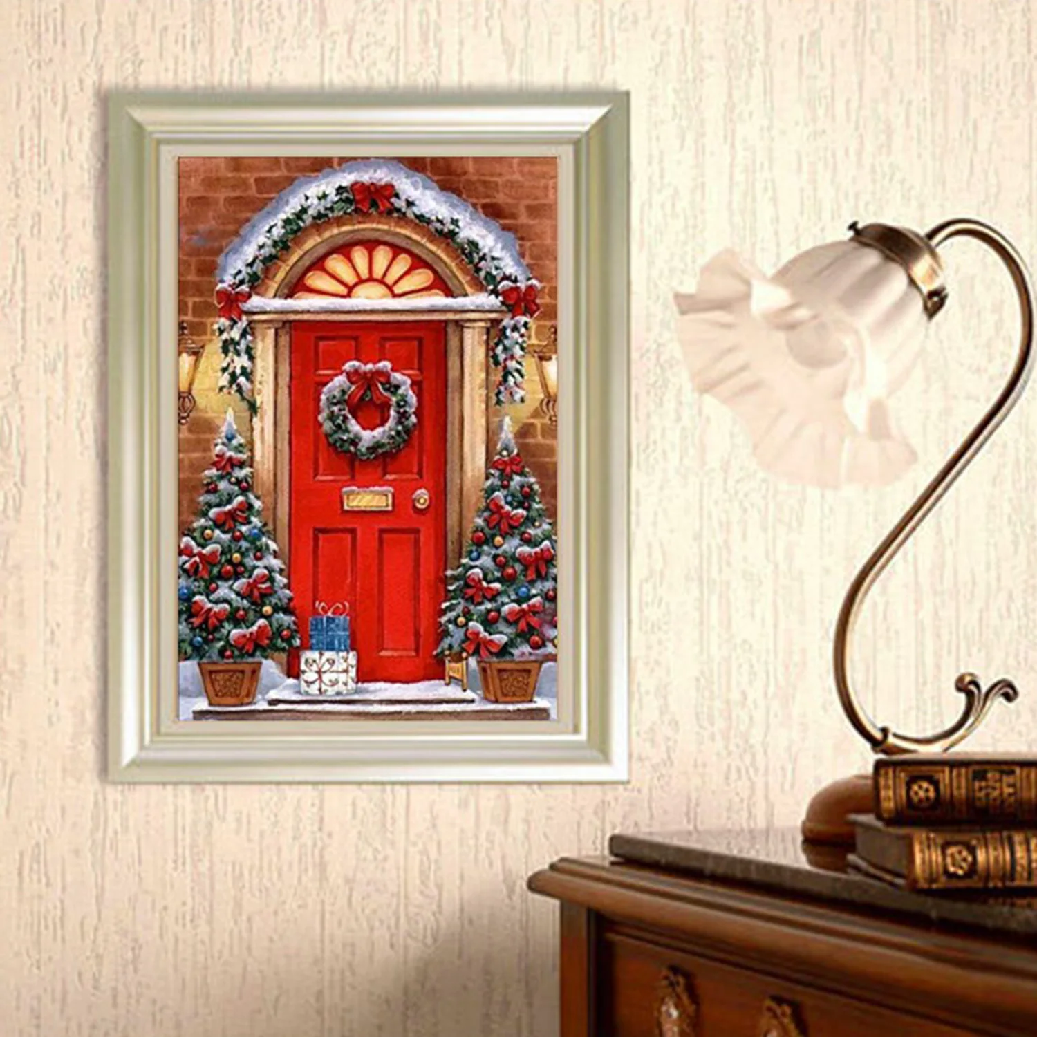 Фото на заказ! DIY 5d набор алмазных картин квадратный Алмазный крест