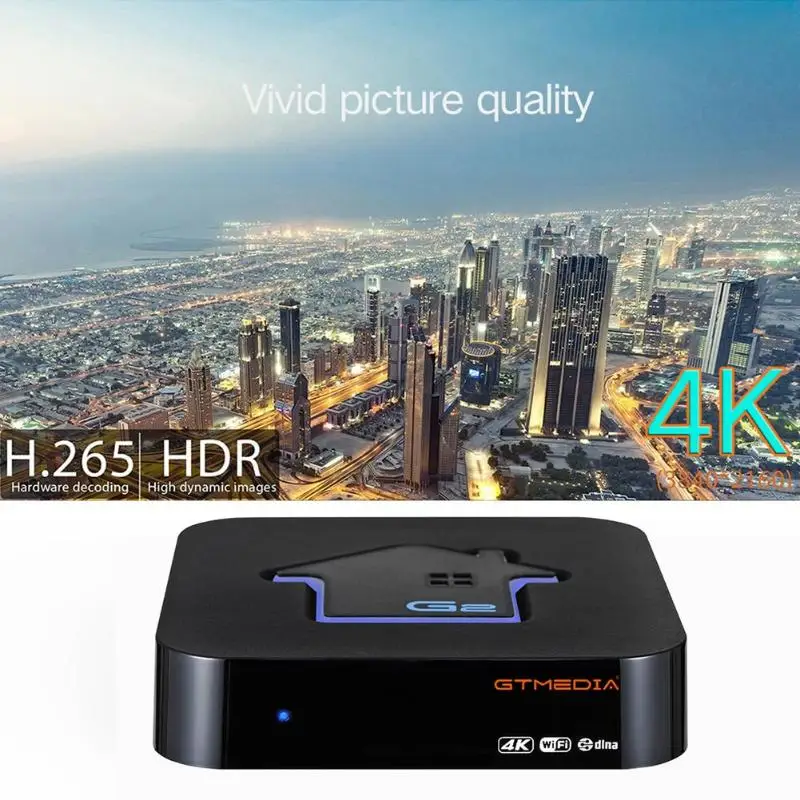 GTMEDIA G2 Android 7.1 TV Box 2GB+16GB S905W Quad Core 2.4G WiFi Set Top Set-top Unit Smart Case | Электроника