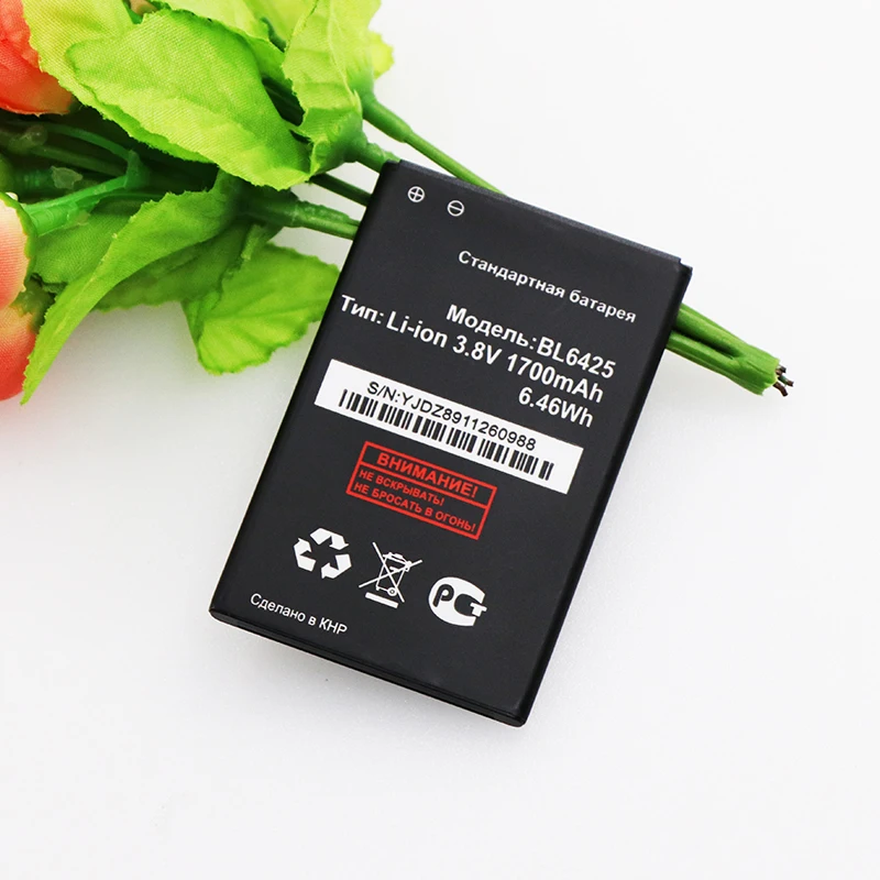 Аккумулятор Nimbus 8 BL6425 fly FS454 аккумулятор 1700 мАч|battery 1700mah|fly batterybattery |