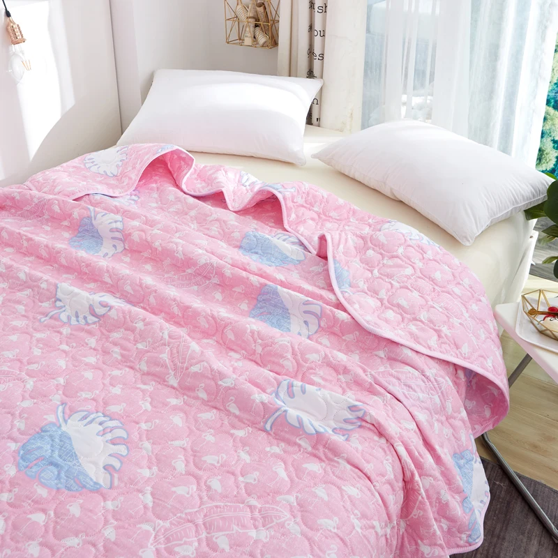 Высококачественное покрывало для кровати в современном стиле с принтом Xia 100%