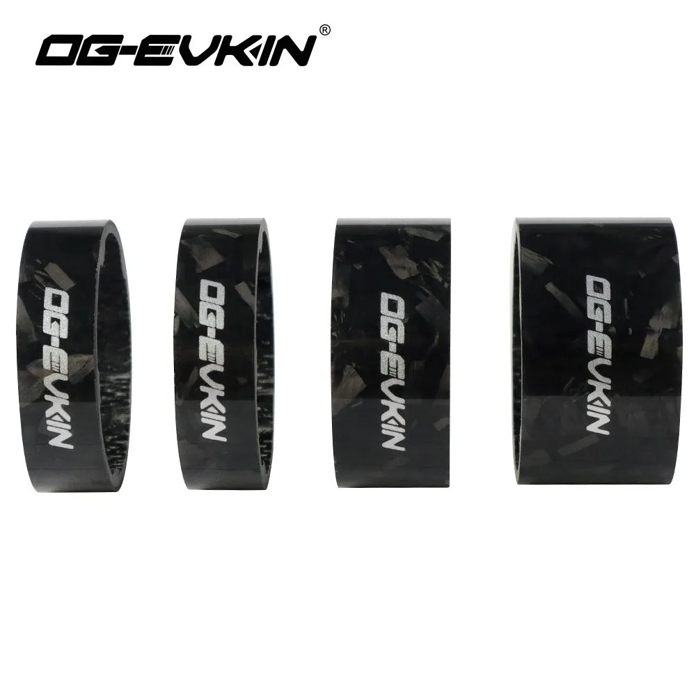 OG-EVKIN SP-001 4 шт. 1/8 &quotуглеродная прокладка для велосипеда комплект матовый UD 3 K