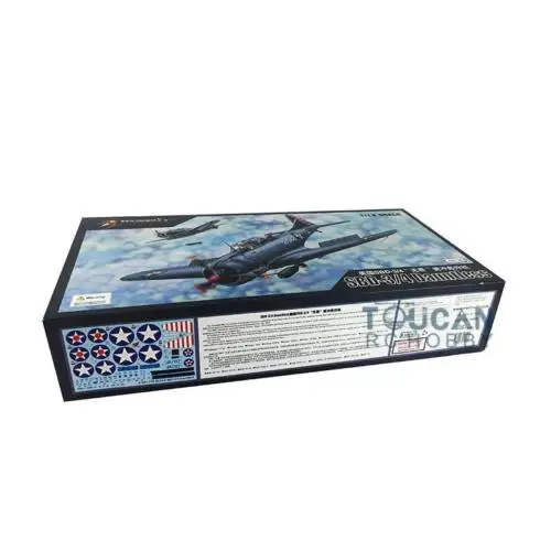 Модель самолета Trumpeter 1/18 модель 61801 SBD 3/4 двухскоростная для дайвинга|Наборы