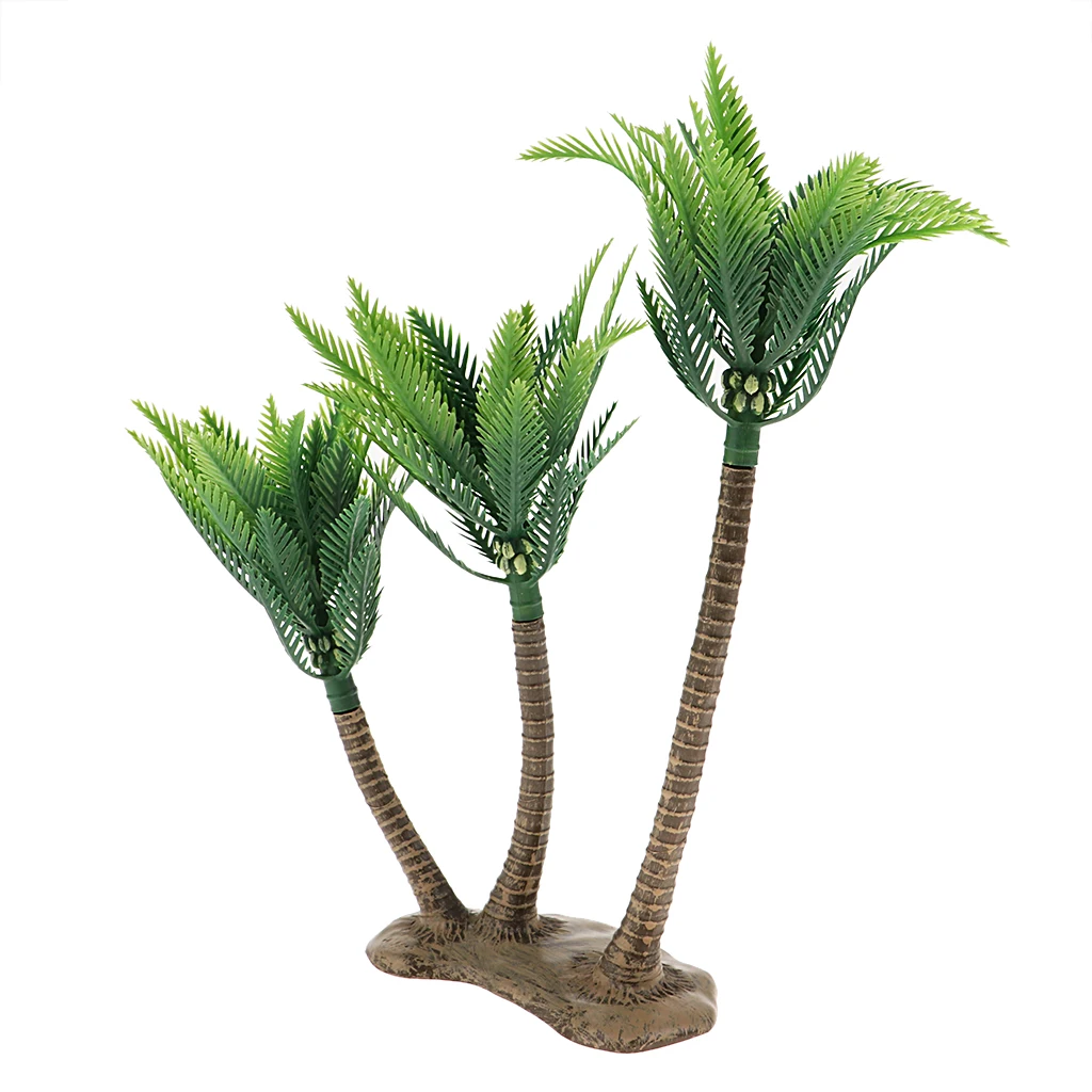 

Mini Coconut Palm Trees Scenery Landscape Model Building Tree Models Gift