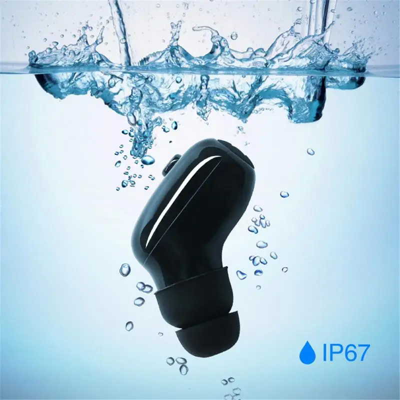 Мини Водонепроницаемые bluetooth наушники In Ear беспроводной спортивные для