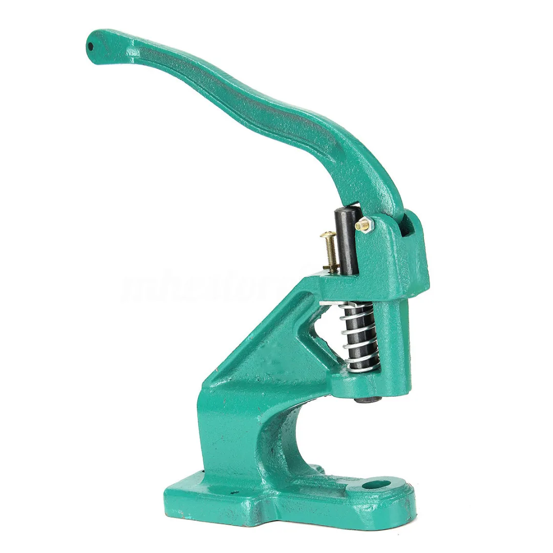 

Manual Hand Pressure Snap Pressing Machine Clamp Snap Clip On Tool Metal Green