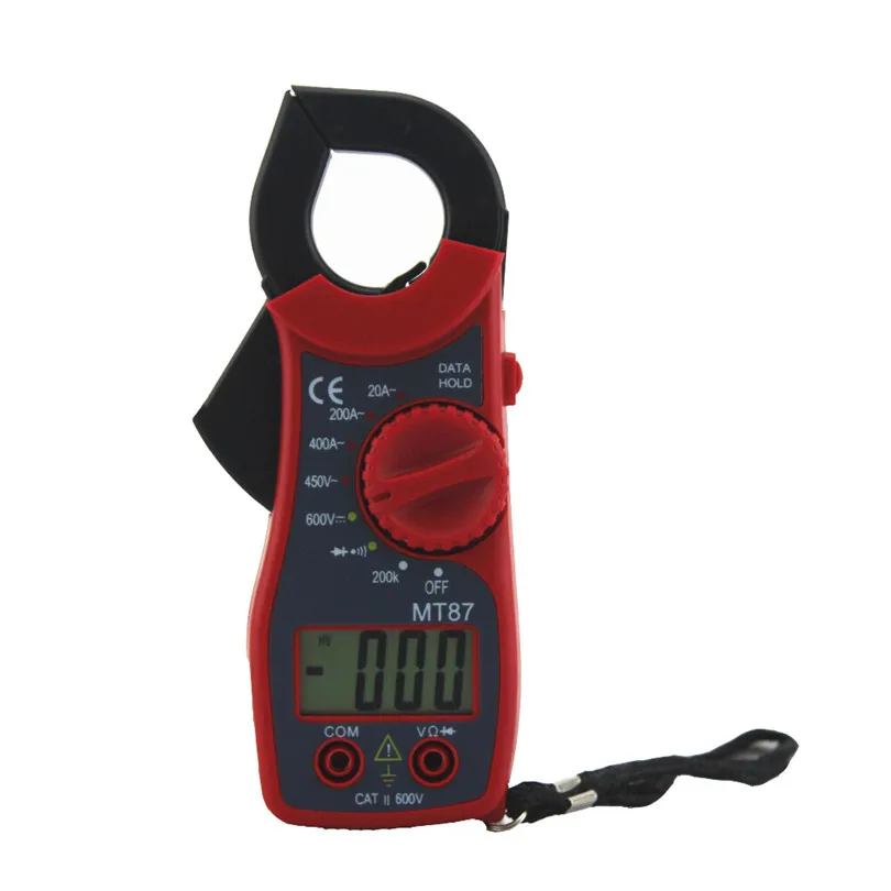 Portable Clamp Meter Multimeters Backlight AC DC Ammeter Voltmeter Ohm Tester Handheld LCD Multimetro Digital Multimete | Инструменты