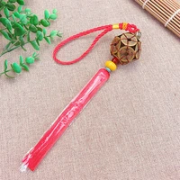 10 pcs chinese knots tassel blessing rich lucky fortune copper cash chinese arts and crafts gifts hang decorations pendant 2018