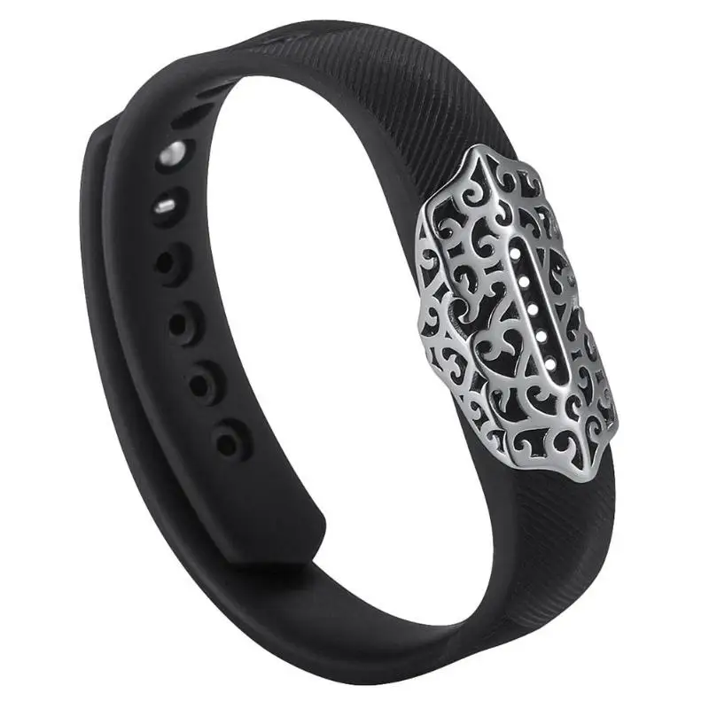 Ретро металлическая выдолбленная рамка крышка украшения аксессуар для Fitbit Flex 2