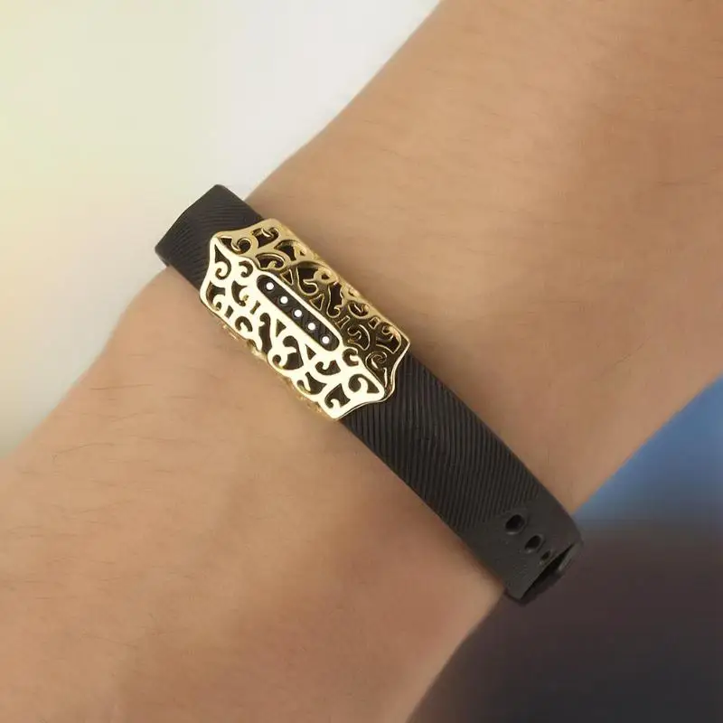 Ретро металлическая выдолбленная рамка крышка украшения аксессуар для Fitbit Flex 2