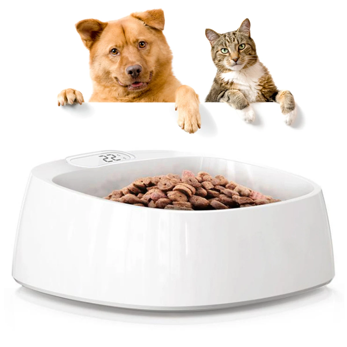TINGHAO Pet Dog Cat подходит для взвешивания Весы пищевая чаша Нескользящая домашних