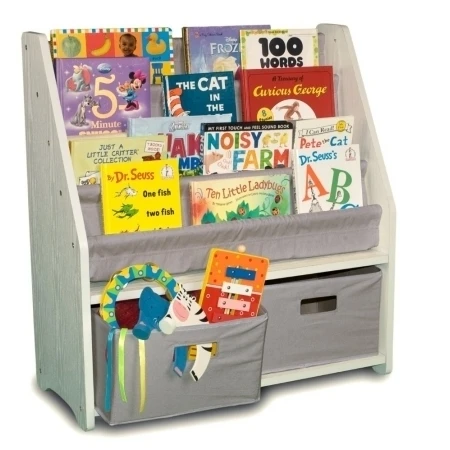 Sunnywood 3969-WH WonkaWoo Deluxe Childrens Bookshelf White |