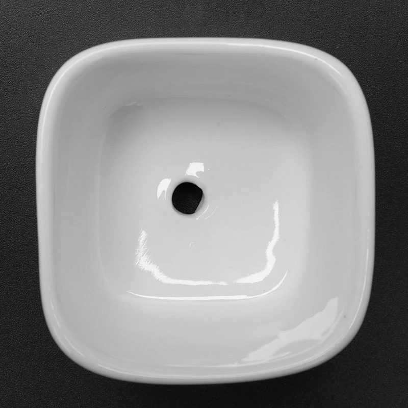 Новый мини белый керамический кашпо суккуленты цветочный фарфоровый горшок