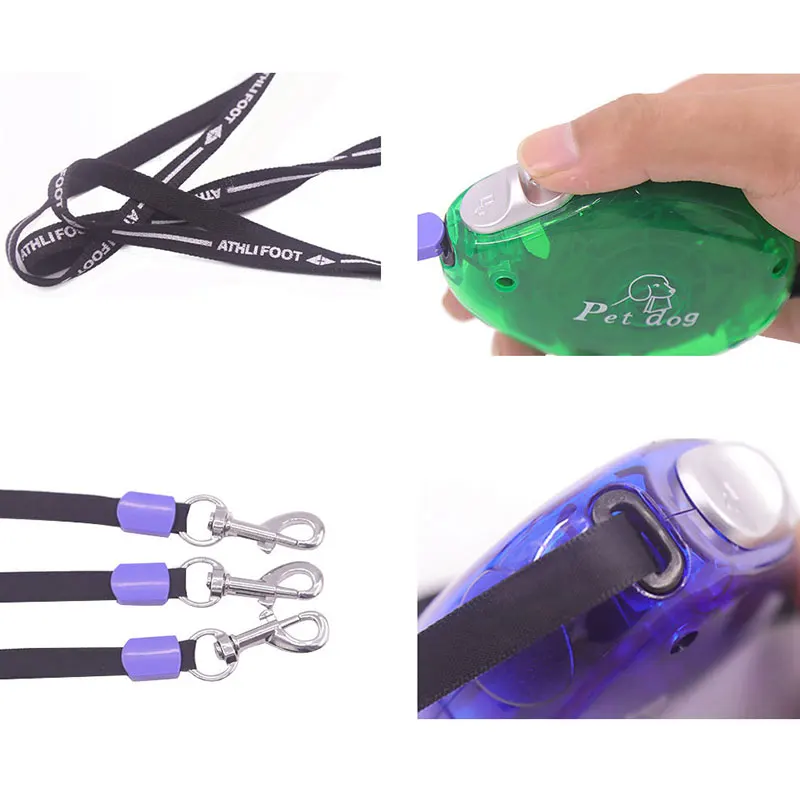 Small Medium Pet Automatic Telescopic Lead Walking Leashes Retractable Dog Leash Training Extending Traction Rope Drop Shipping | Дом и сад