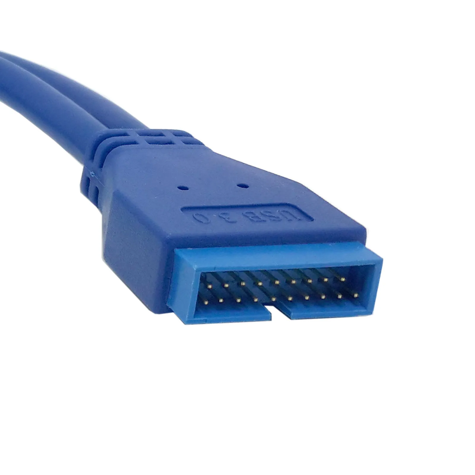 CY 2 Порты USB 3 0 мужчина к 20pin Header с внутреннего на внешний кабель удлинитель