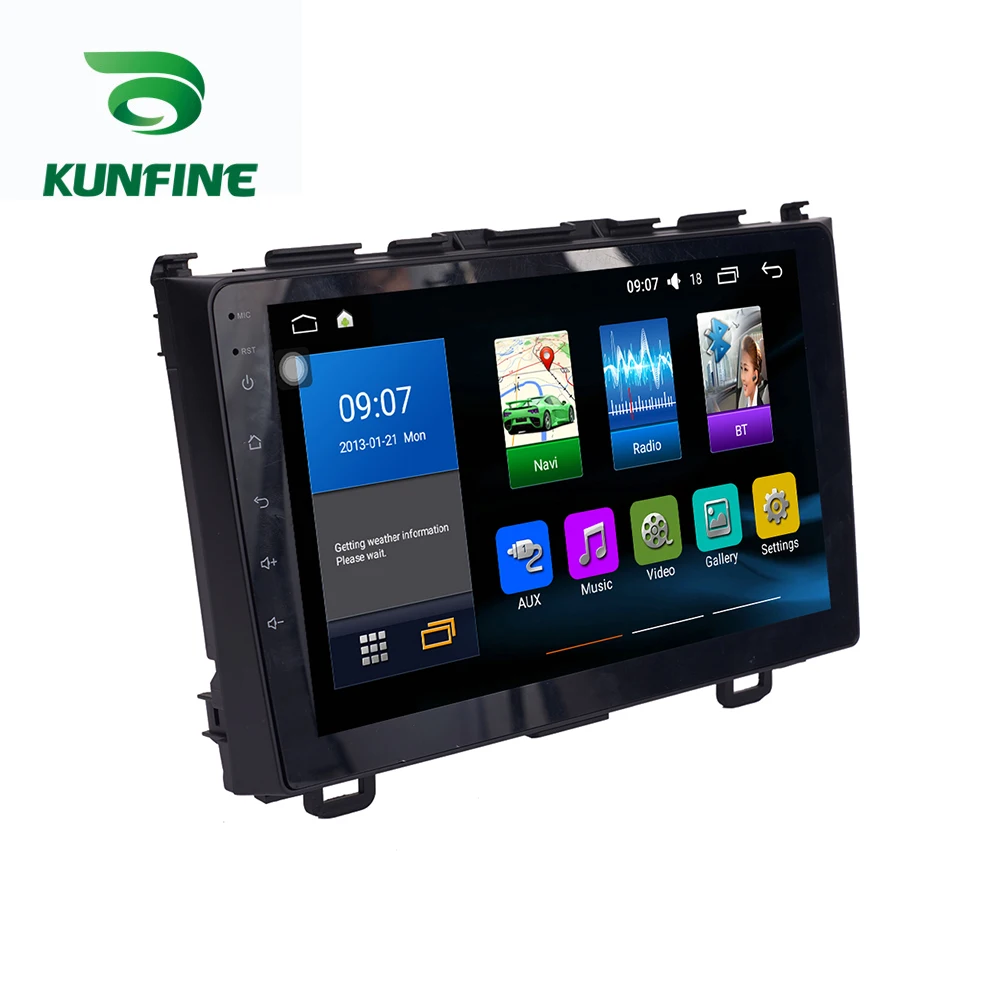 Восьмиядерный 1024*600 Android 8.1Car DVD GPS навигационный плеер Deckless автомобильный стерео