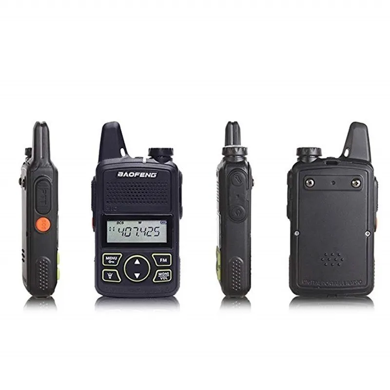 2 шт. BAOFENG BF T1 двухканальные рации дети Walk Talk мини двухстороннее радио UHF